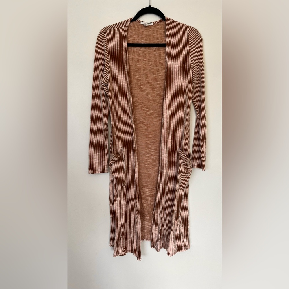 Long cardigan sweater
